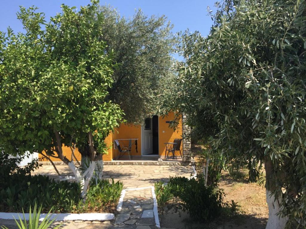 Anastasia Apartments Kampos Marathokampou Exteriér fotografie