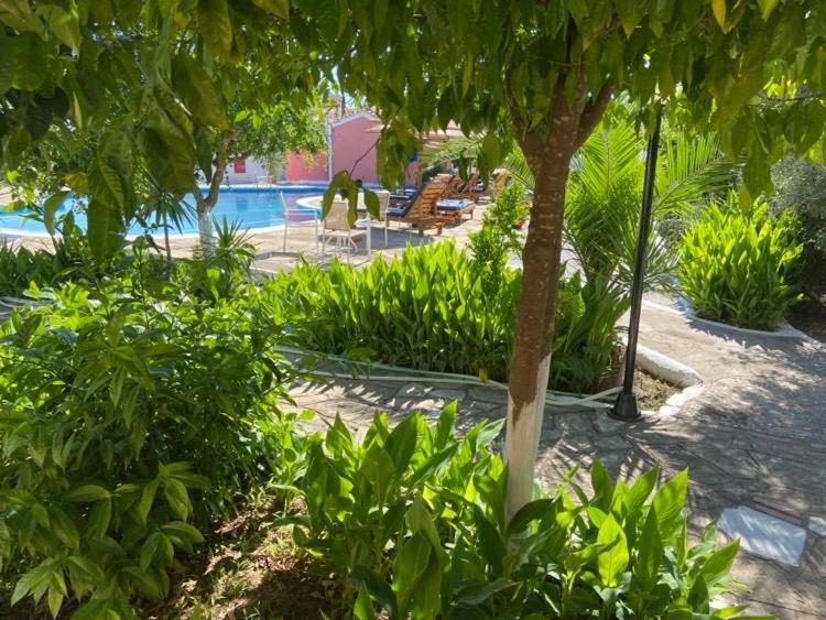 Anastasia Apartments Kampos Marathokampou Exteriér fotografie
