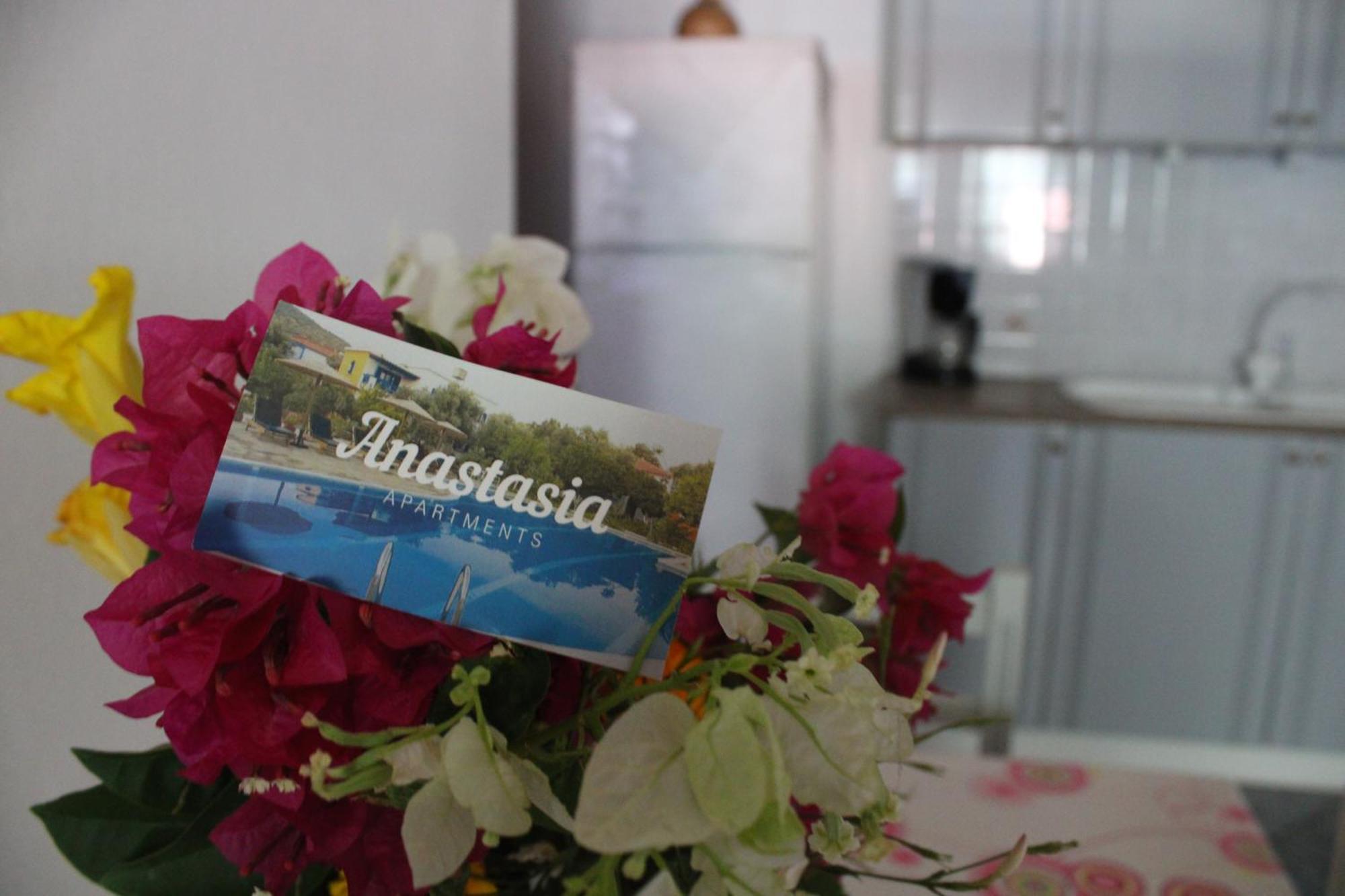 Anastasia Apartments Kampos Marathokampou Exteriér fotografie