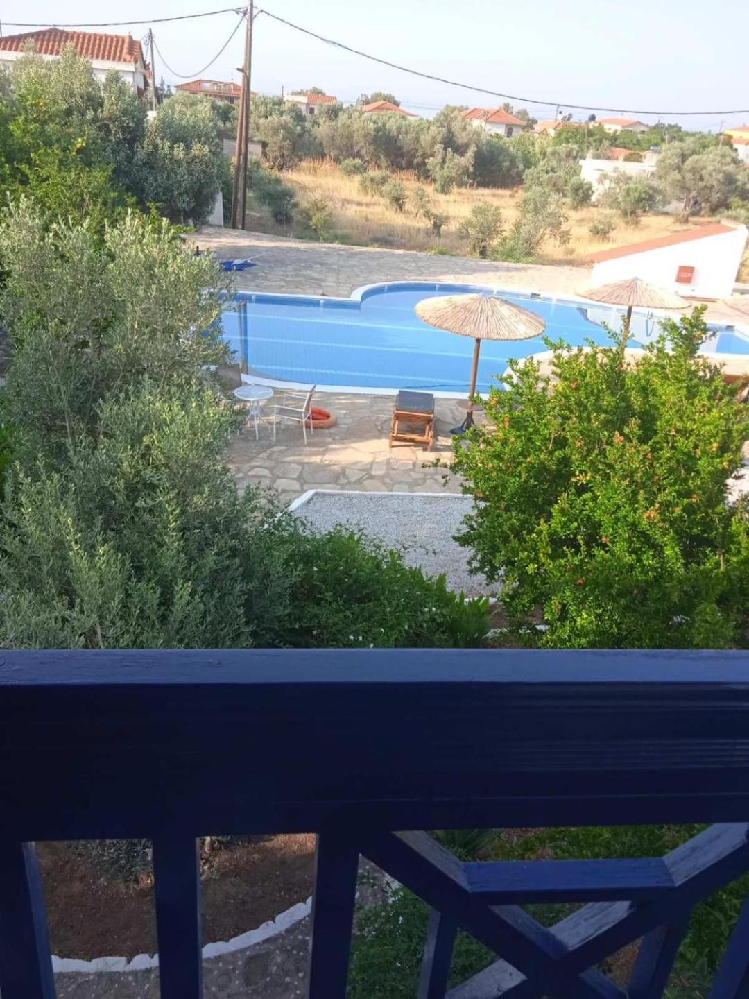 Anastasia Apartments Kampos Marathokampou Exteriér fotografie